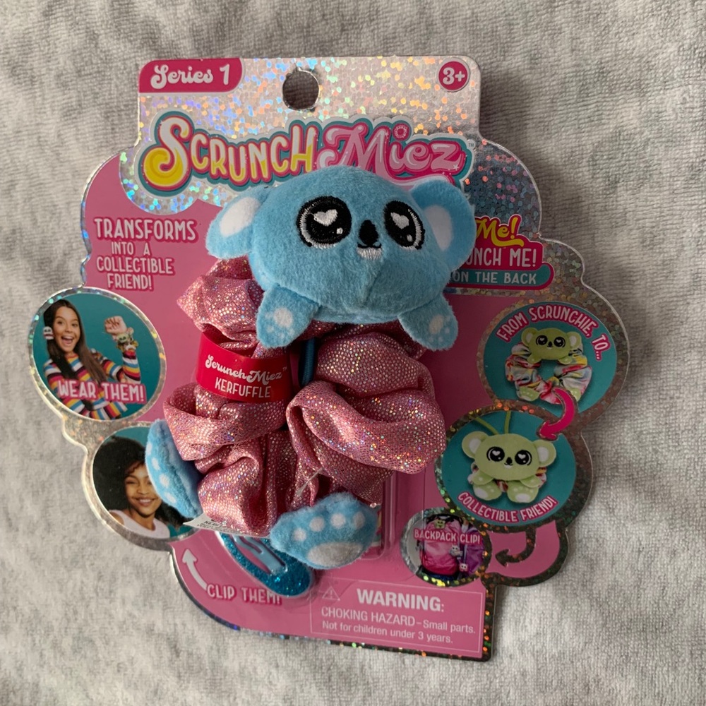 SCRUNCHMIEZ Plush KERFUFFLE Koala HAIR SCRUNCHIE